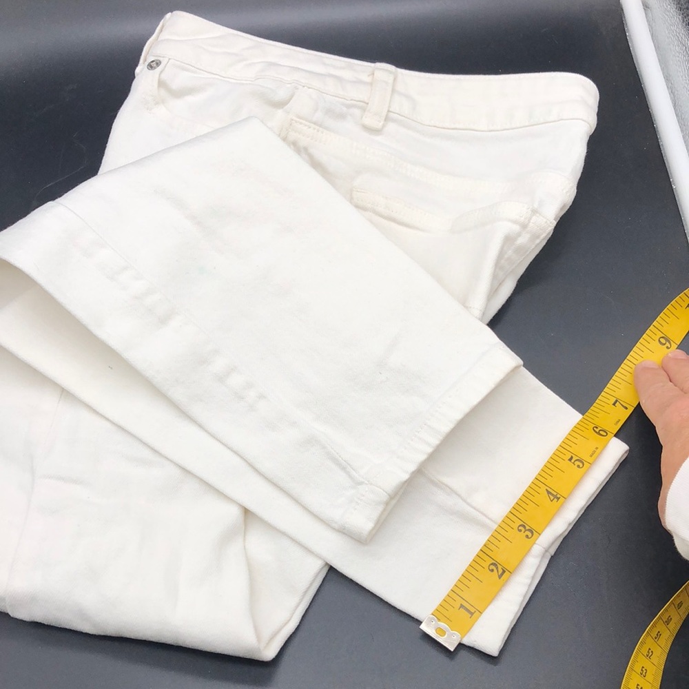 Michael Kors WHITE Skinny Stretch Jeans sz4